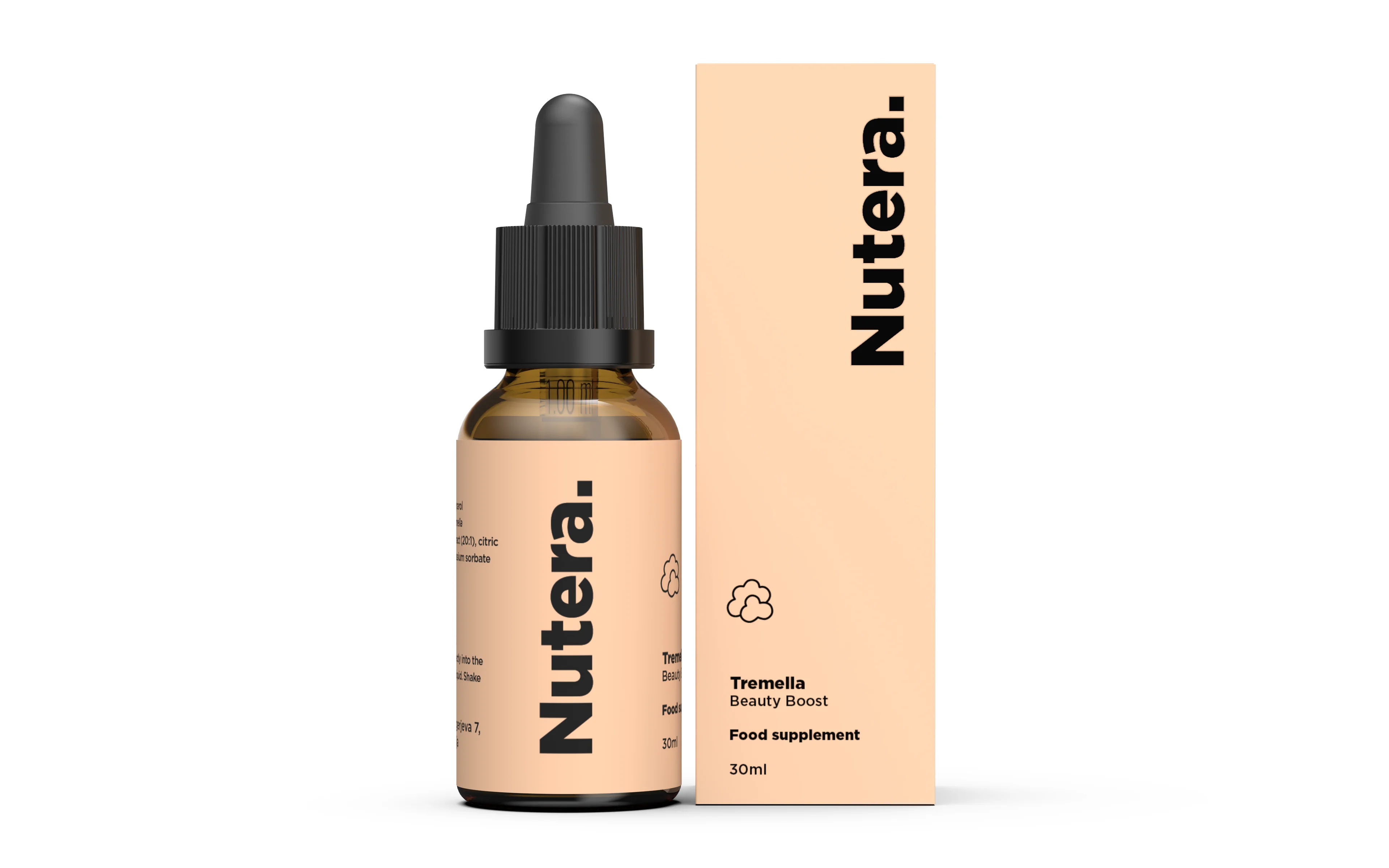 NUTERA Tremella 30 ml — mushroom extract bottle