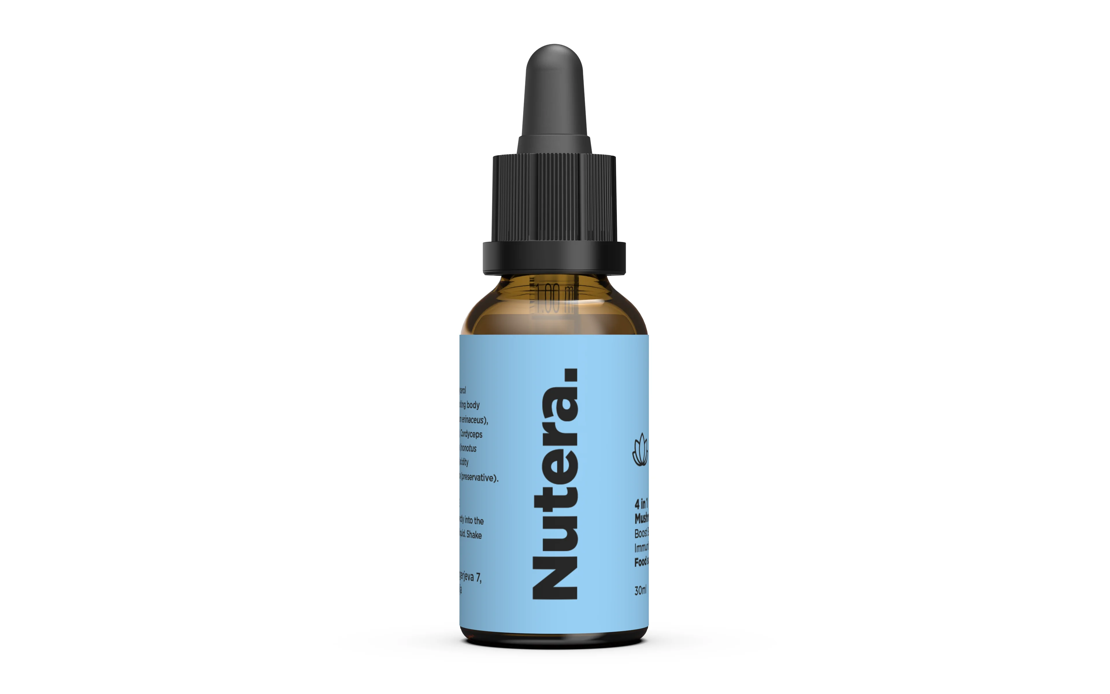 NUTERA Mélange de champignons 4 en 1, 30 ml — product detail view 2